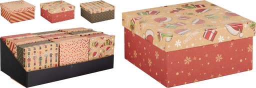 [001627] CAJA REGALO NAVIDAD 14CM