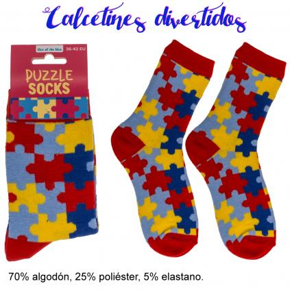 [001682] CALCETINES PUZZLE TALLA 36-42