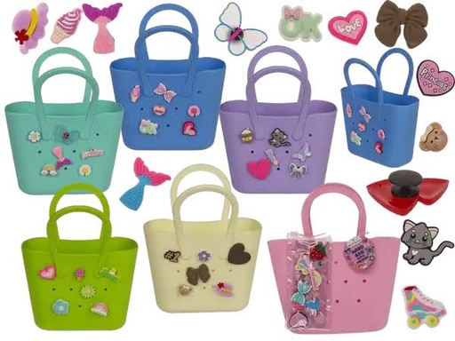 [001692] BOLSO DE MANO OOTB CHARM DE 21X24 CM 6 COLORES