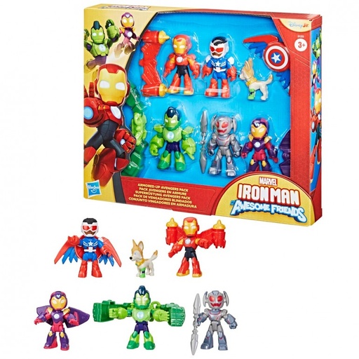 [001722] PACK VENGADORES IRON MAN Y HIS AWESOME FRIENDS
