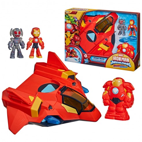 [001766] JET GIGANTE IRON MAN G1994 HASBRO
