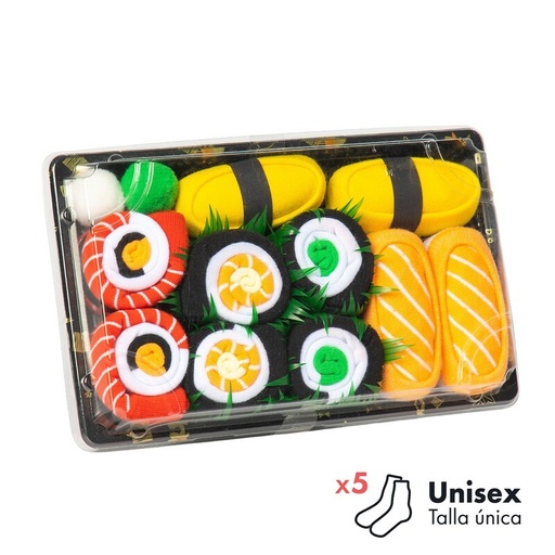 [001821] SET CALCETINES SUSHI 5 PARES