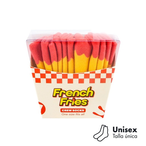 [001822] SET CALCETINES PAPAS FRITAS 1 PAR