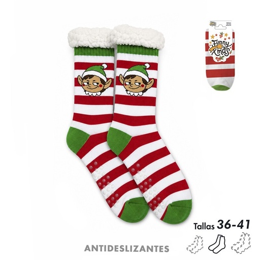 [001845] CALCETINES ANTIDESLIZANTE WOMAN ELFO