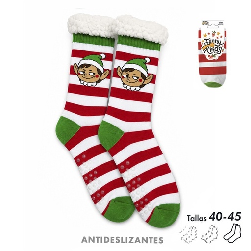 [001847] CALCETINES ANTIDESLIZANTE MAN ELFO